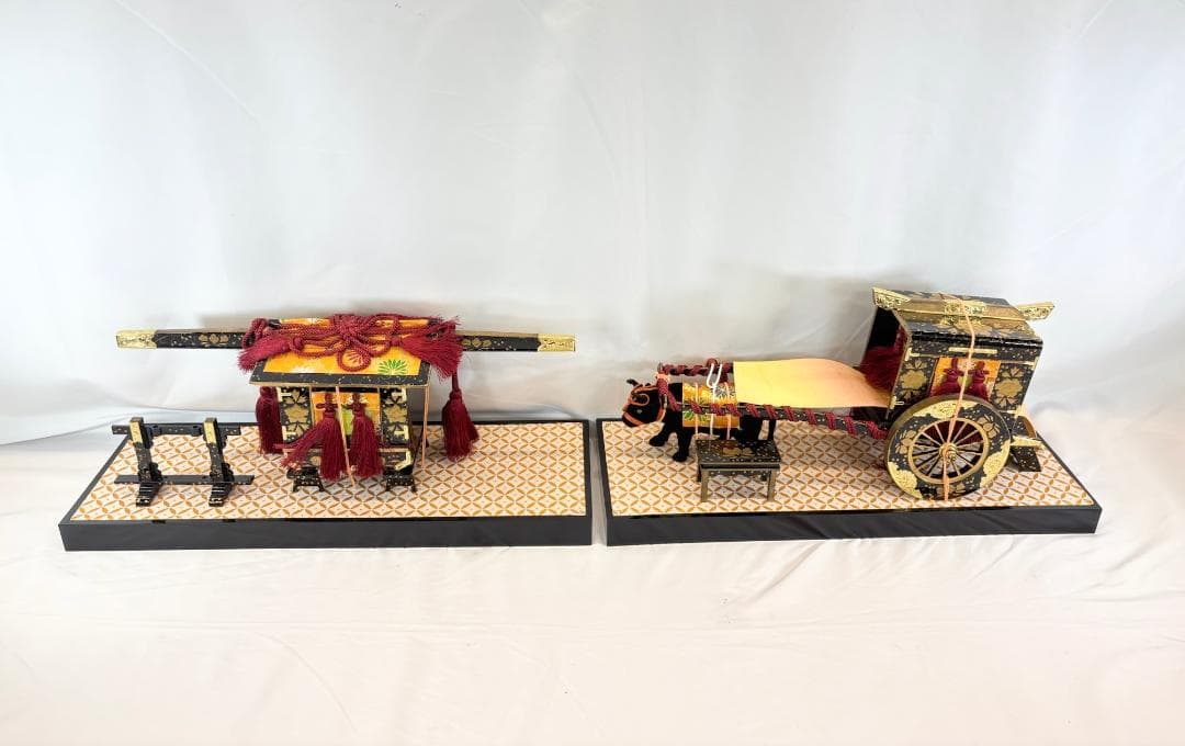 45号　平安　掛膳揃入 雛人形 雛道具 小道具 買い替え ギフト 道具 ひな道具