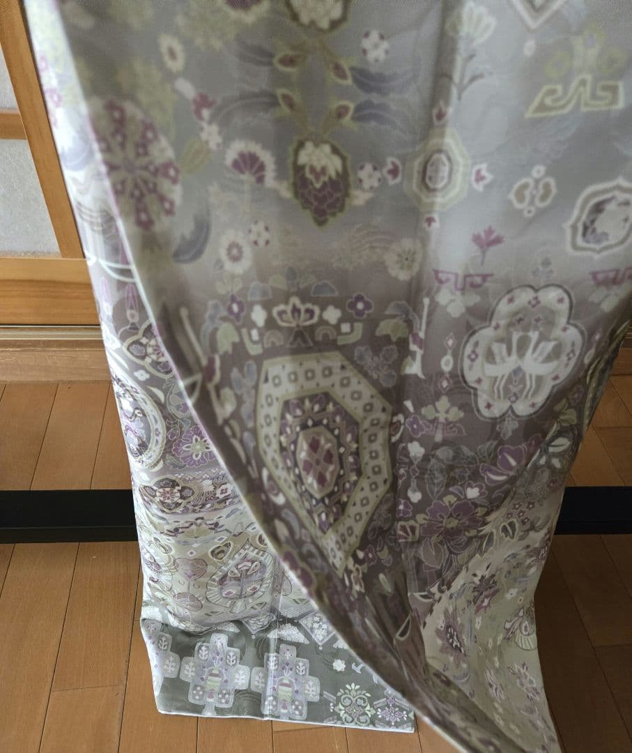 新品❤高級訪問着「和洋が織り成す逸品」東京ますいわ屋誂え◾トールサイズ　裄72