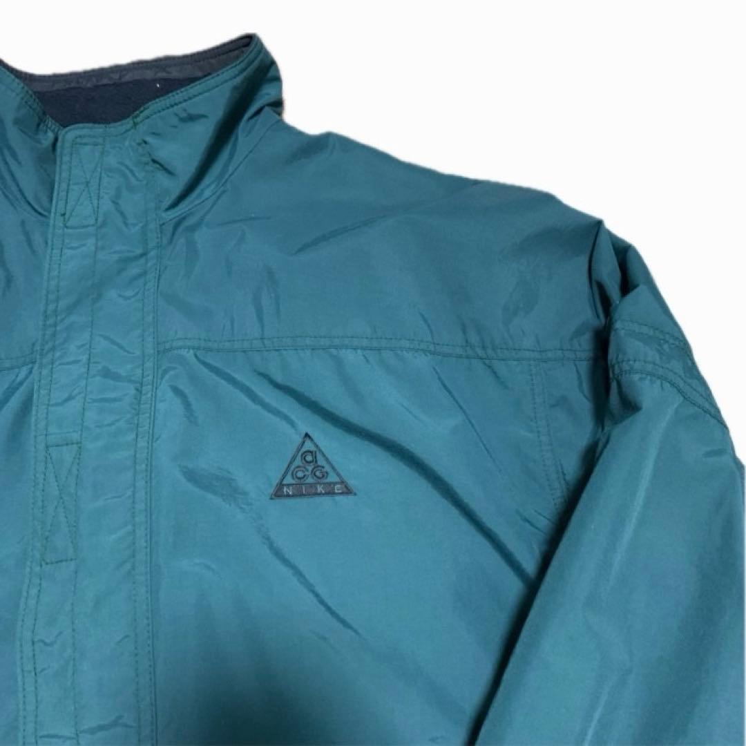 NIKE ACG 1990年代 グリーンナイロンジャケット