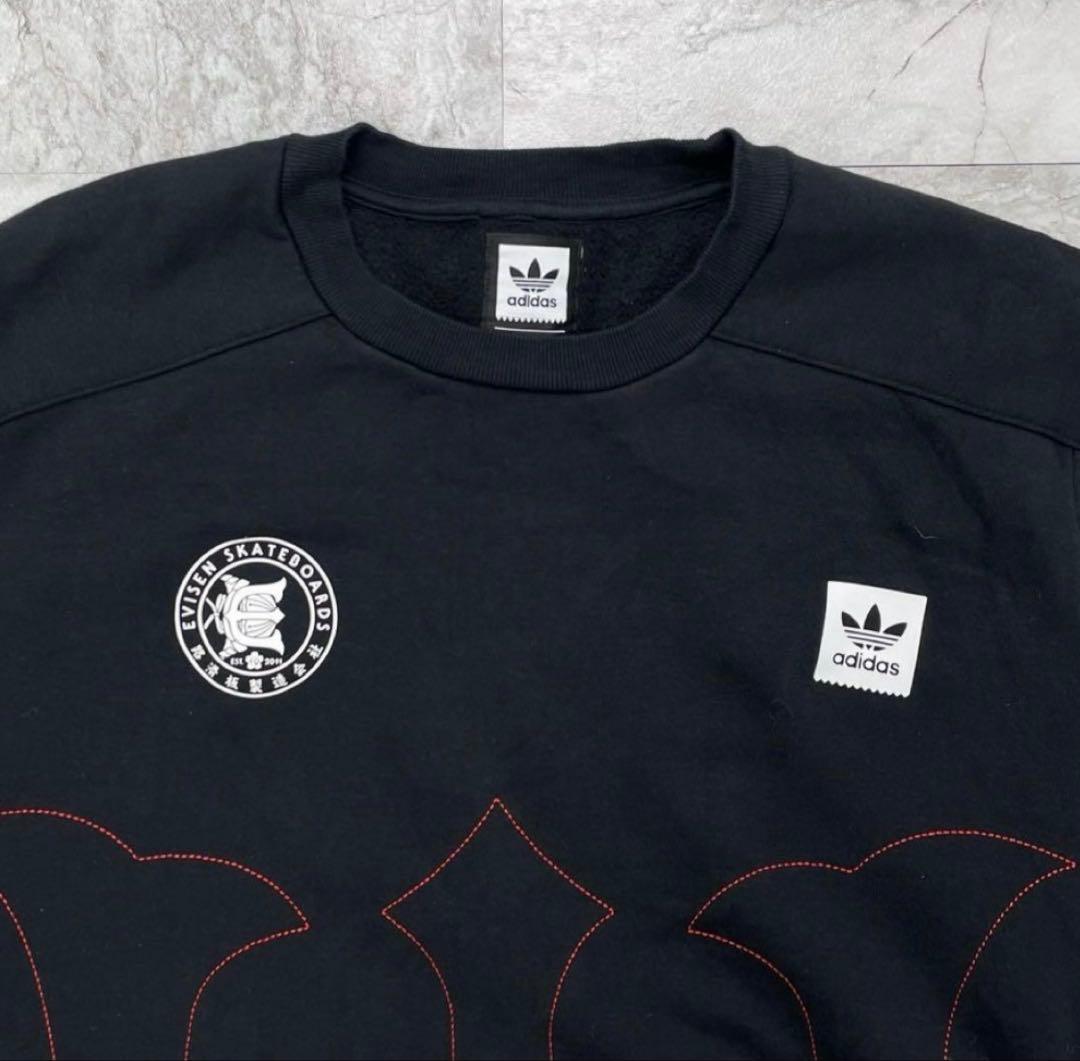 adidas EVISEN SKATEBOARDS スウェットシャツ　m