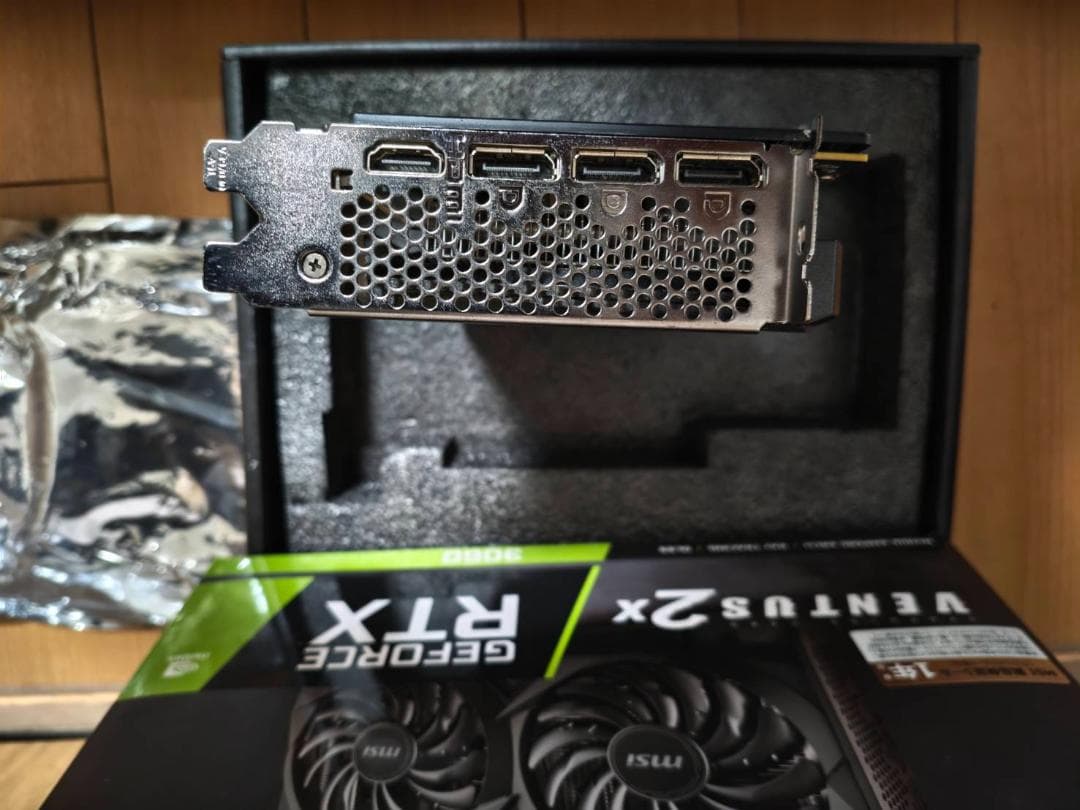 グラフィックボード・グラボ・ビデオカード MSI GeForce RTX 3060 VENTUS 2X 12G