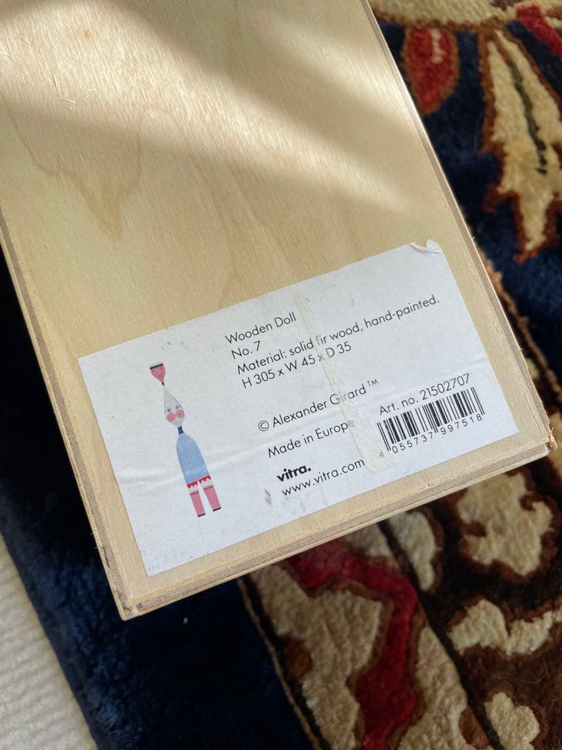 置物 vitra wooden doll no.7