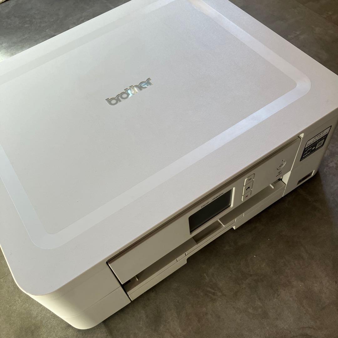 brother DCP-J582N 訳あり　シアンだけ印字不良