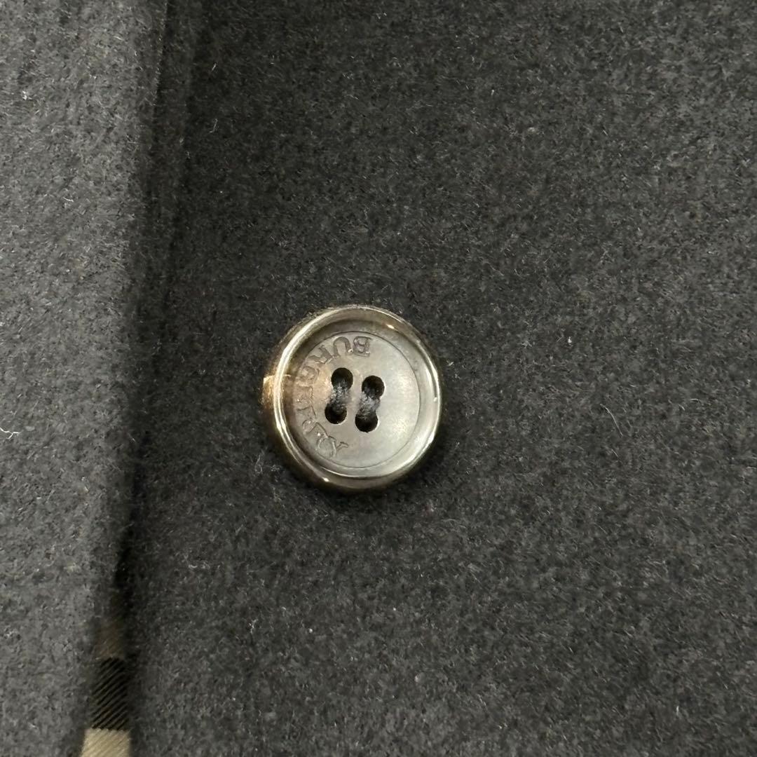 美品　バーバリーロンドン　コート　ジャケット　アンゴラ　ラムウール　ノバチェック