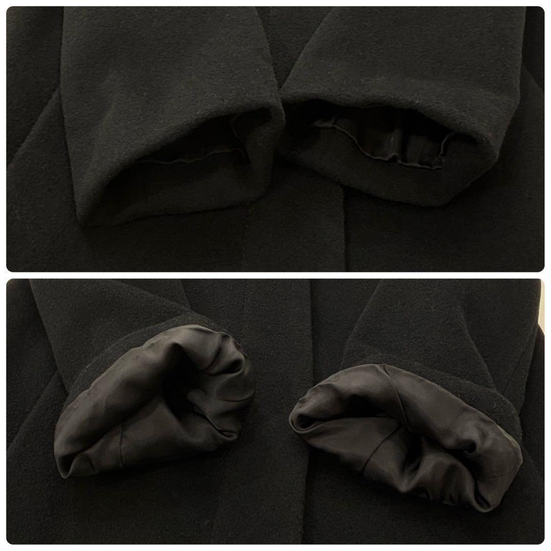 美品　バーバリーロンドン　コート　ジャケット　アンゴラ　ラムウール　ノバチェック