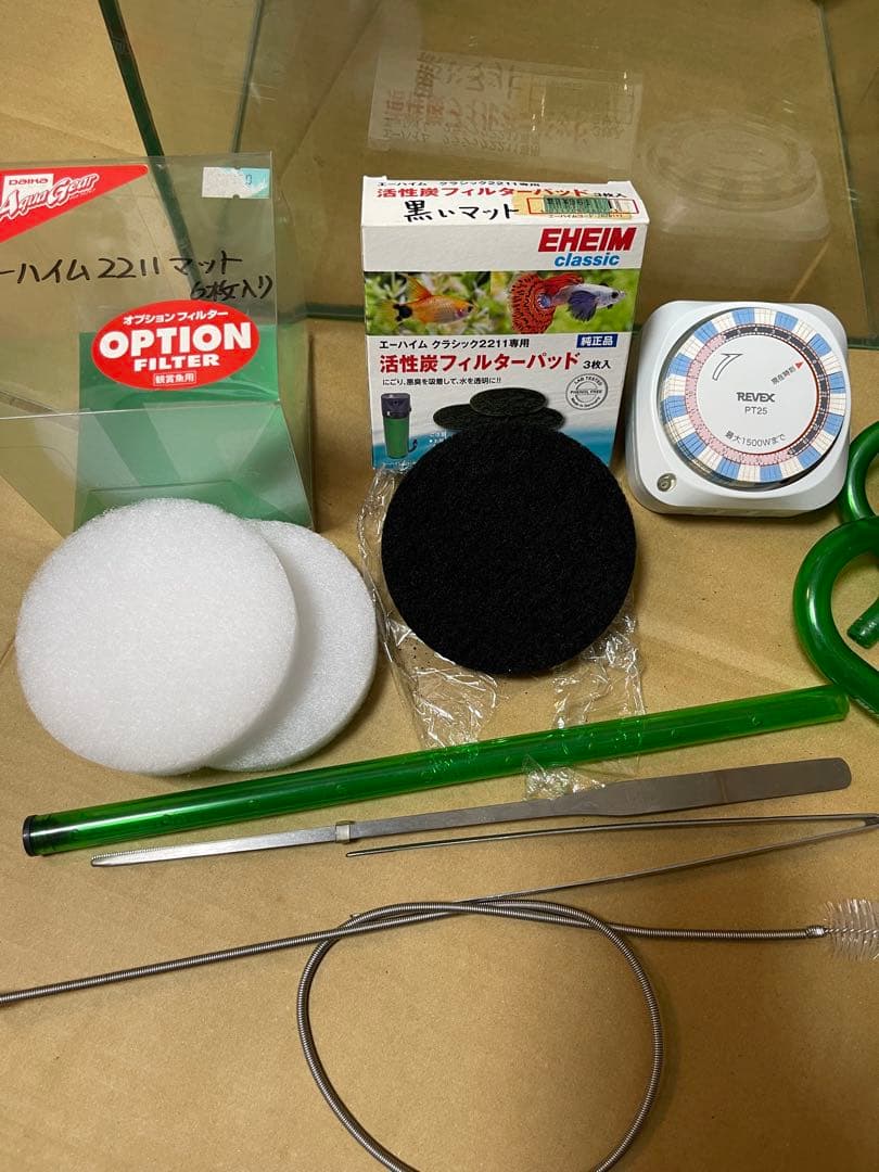 EHEIM2211 GEX30cmガラス水槽セット　その他