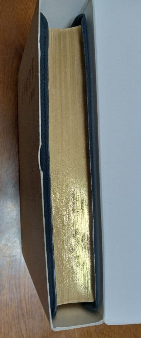 ■文語訳 大型舊新約聖書 JL69S　折皮装三方金