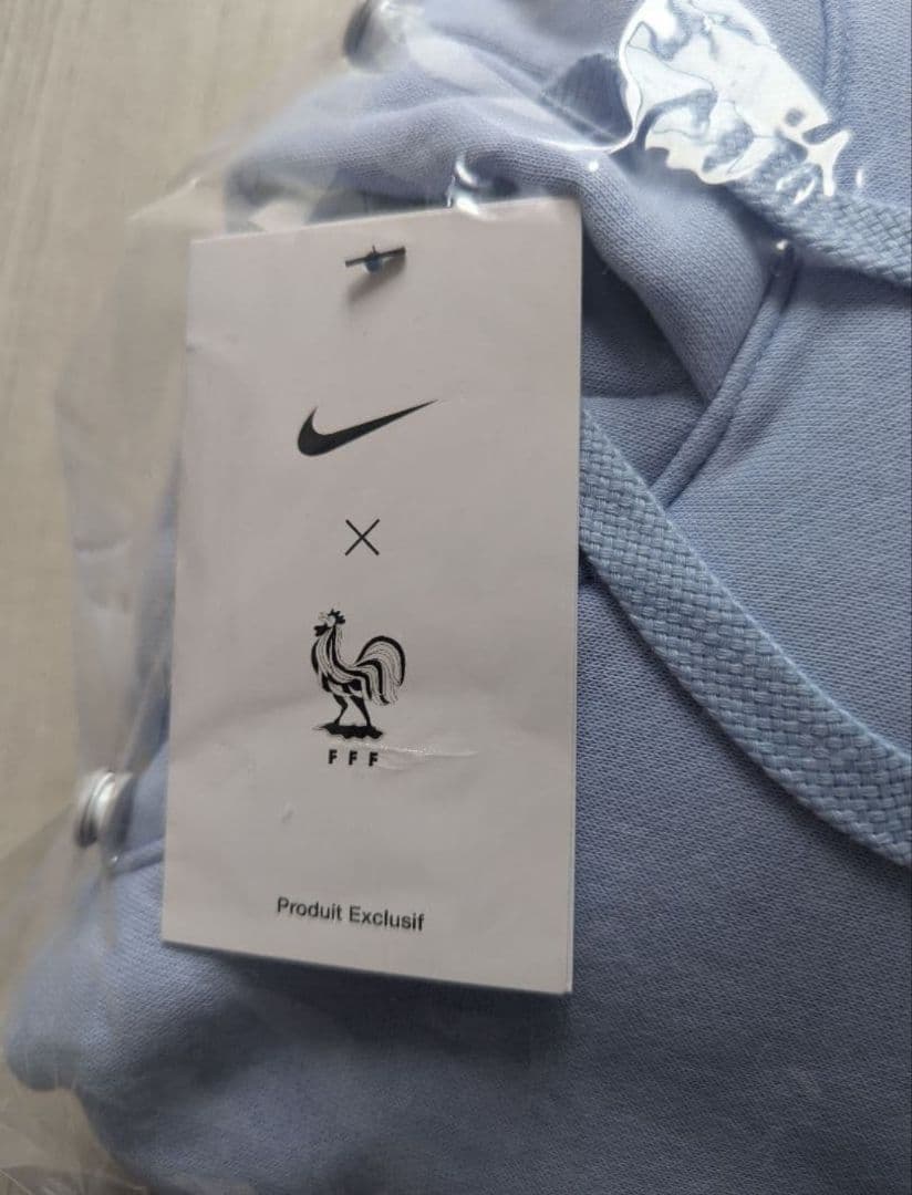 新品タグ付★Nike XL フランス代表 FFF プルオーバー 刺繍