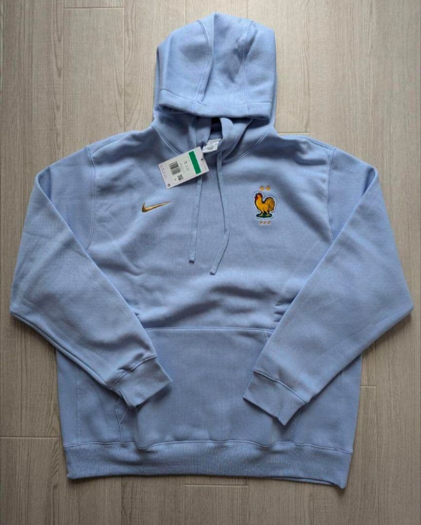 新品タグ付★Nike XL フランス代表 FFF プルオーバー 刺繍