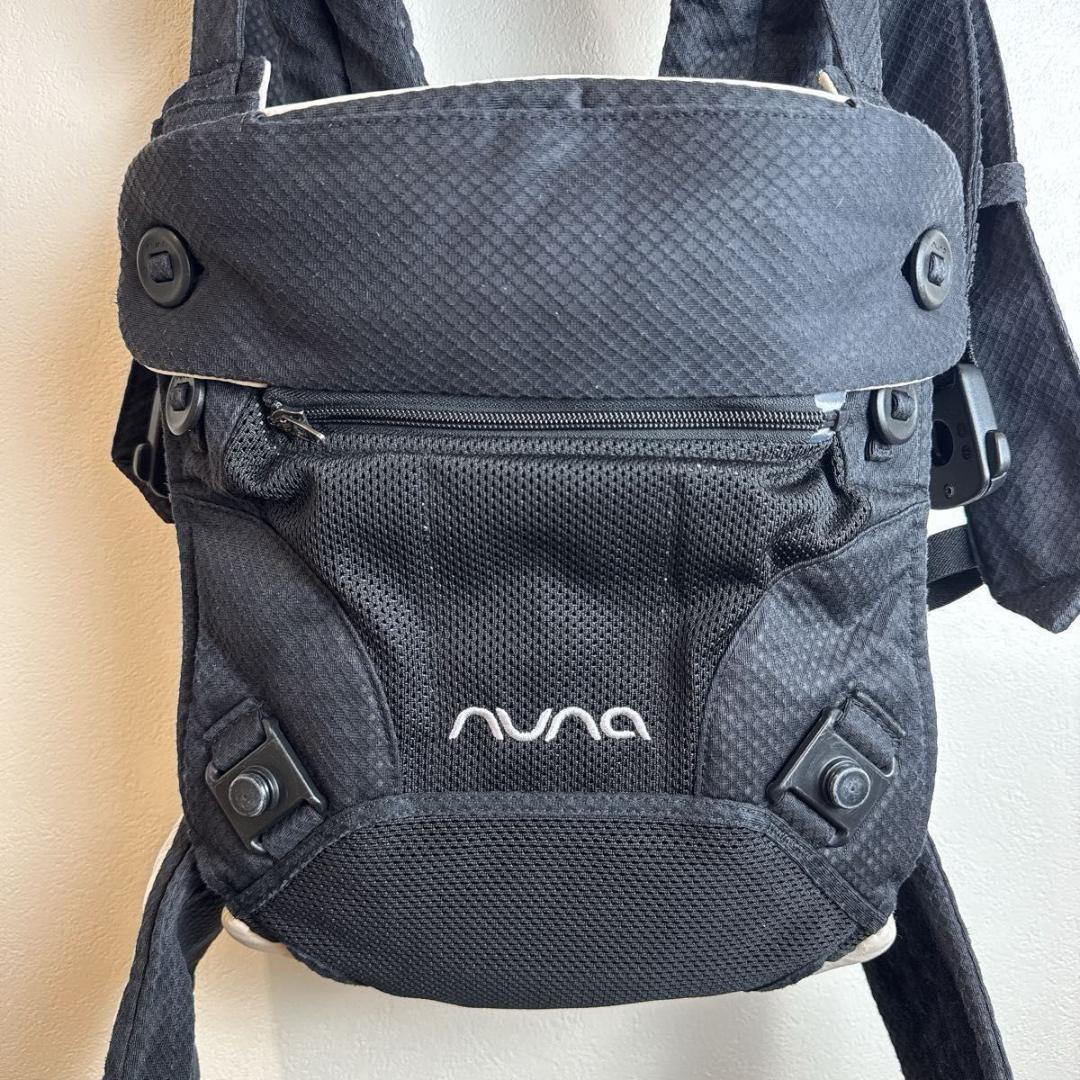 nuna cudl ヌナ カドル 抱っこ紐 ベビーキャリア キャビア（ブラック）