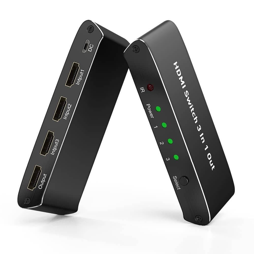 自動/手動切替可能なHDMI切替器 HDMI 2.0対応