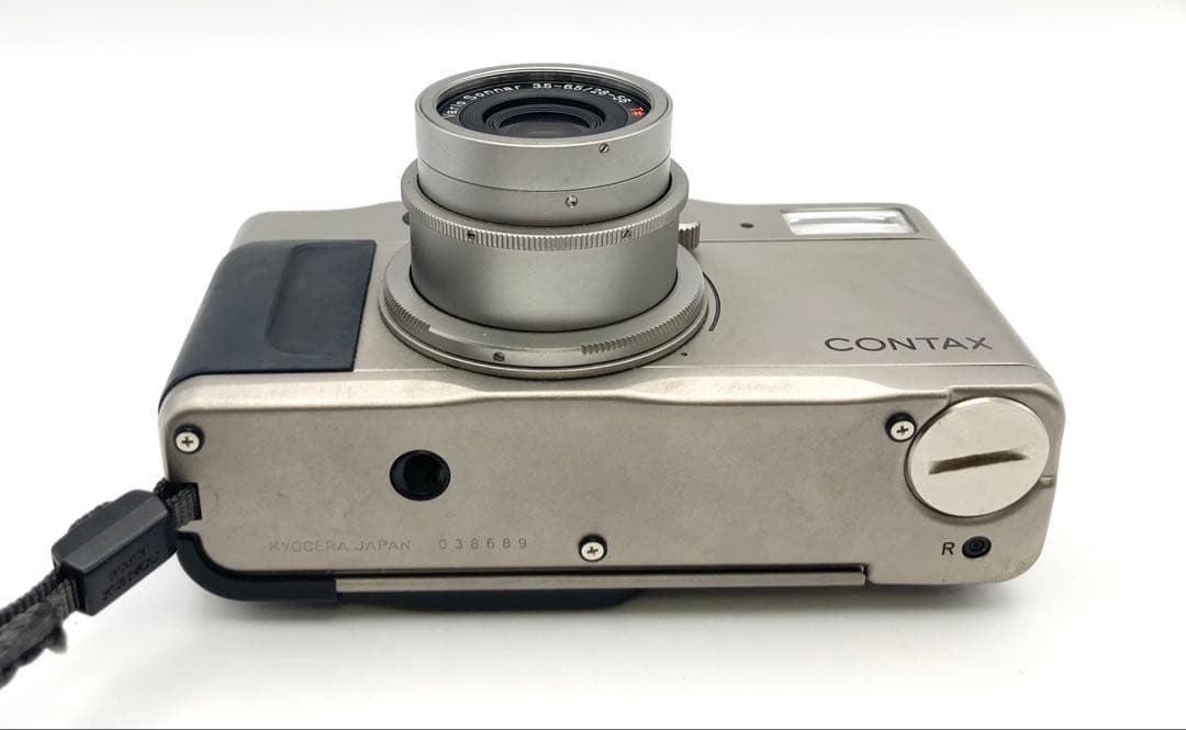 【完動品 美品】CONTAX T VS データバック付 Sonnar 取説付き