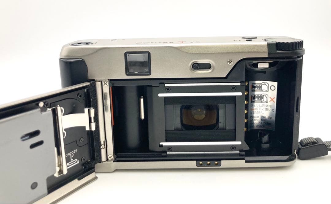 【完動品 美品】CONTAX T VS データバック付 Sonnar 取説付き