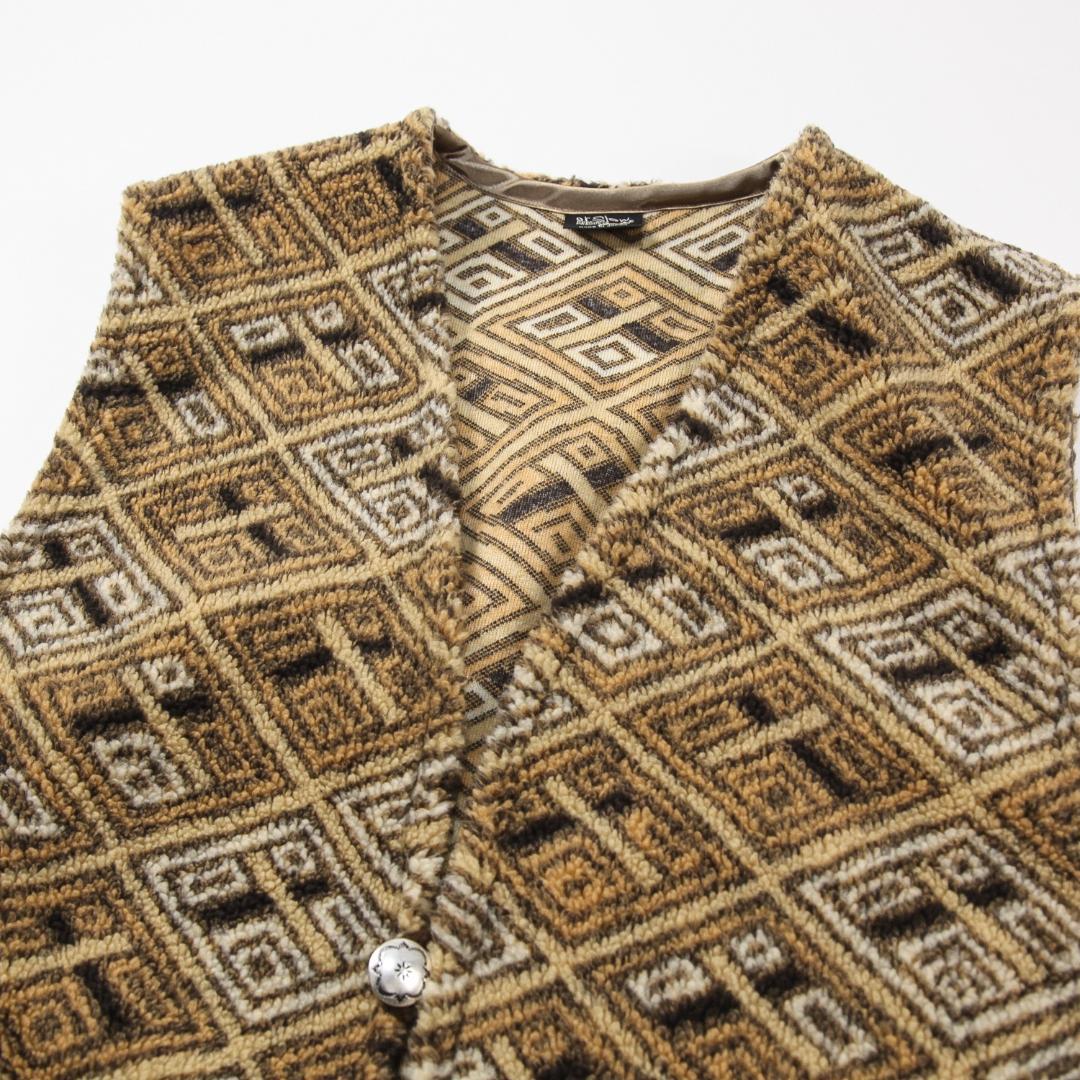 極美品 orSlow IMA:ZINE 仲津3 KUBA FLEECE VEST