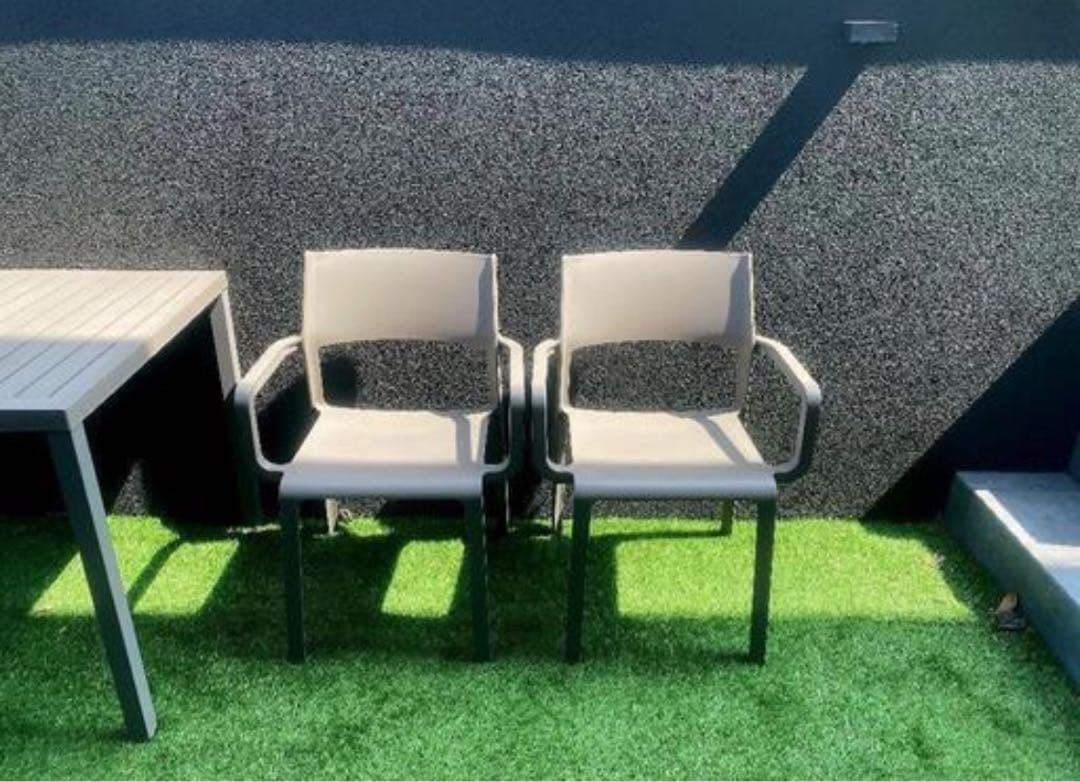 イタリア NARDI社 ガーデンテーブル1台＆チェア2脚セット