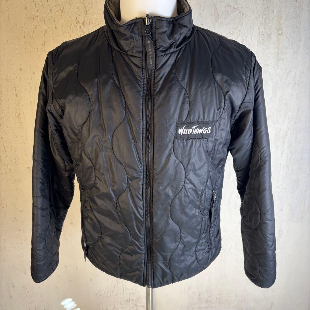 ワイルドシングス　ブラック×ブラウンカーキ　S リバーシブル　USA製