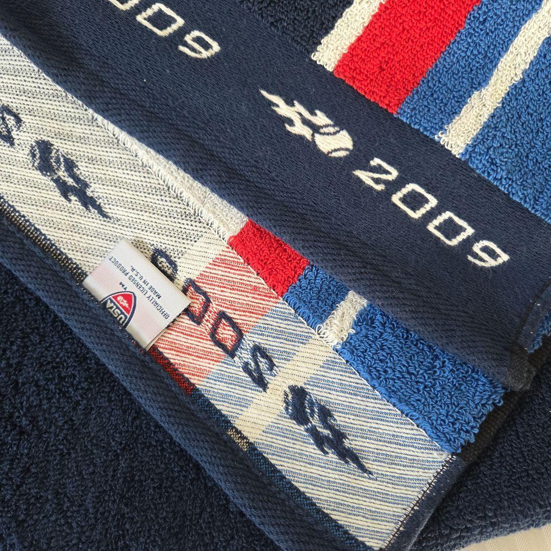 US OPEN 全米オープン2009 選手使用モデルバスタオル 男女 新品2枚
