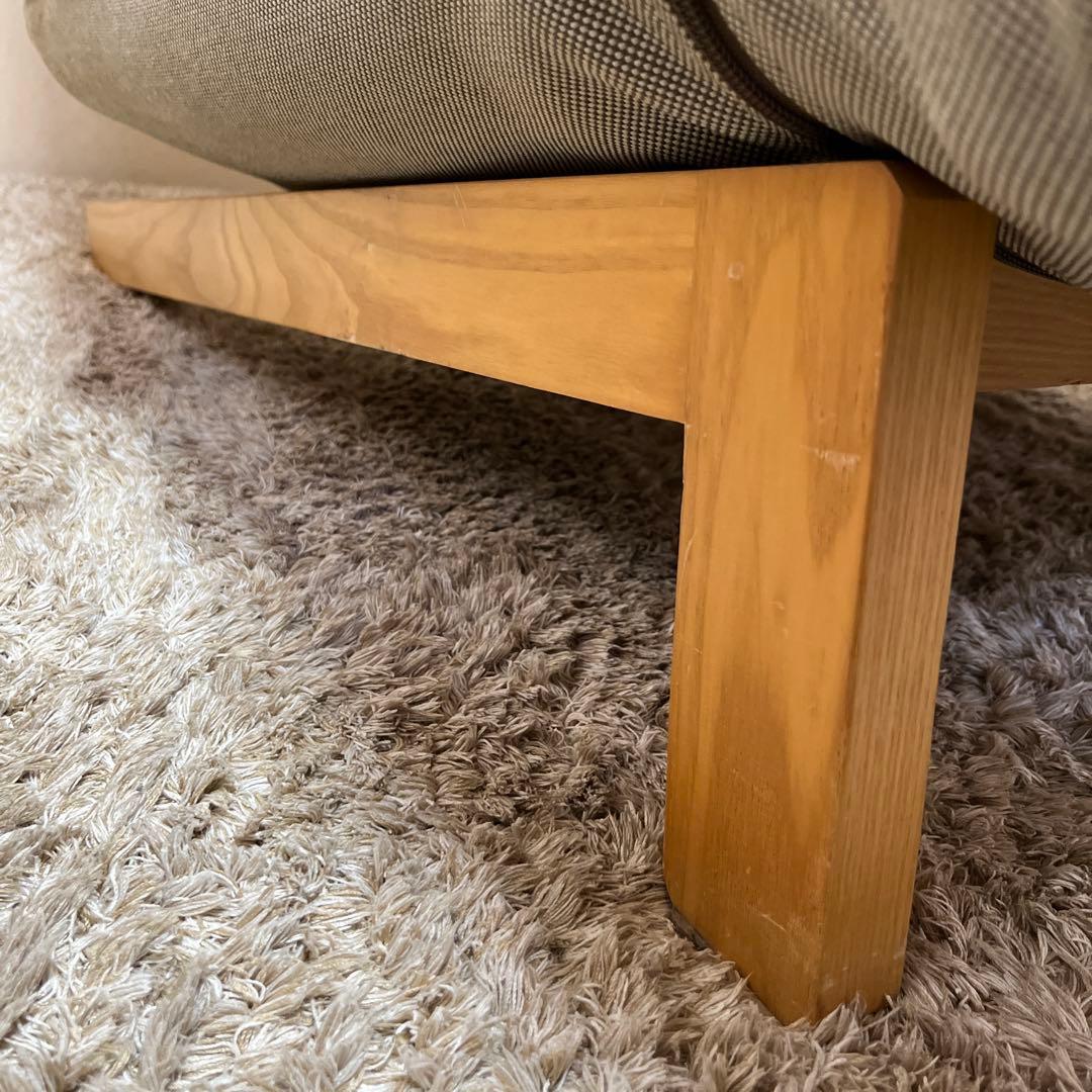 【直接引渡のみ】【愛知県尾張】無印良品 ハイバックリクライニングソファ2個セット