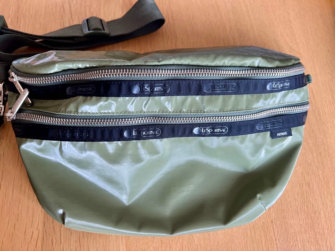 Ameri ×レスポートサック コラボ ブラック ボディバッグ・ウエストポーチ