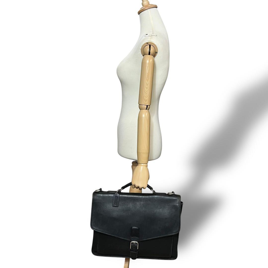 COACH コーチ グラブタンレザー 2WAY ビジネスバッグ ブリーフケース