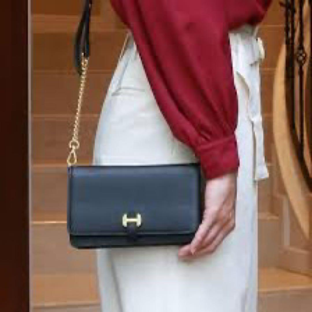 新品　傳濱野 デリカ 2wayお財布ポシェット バッグ