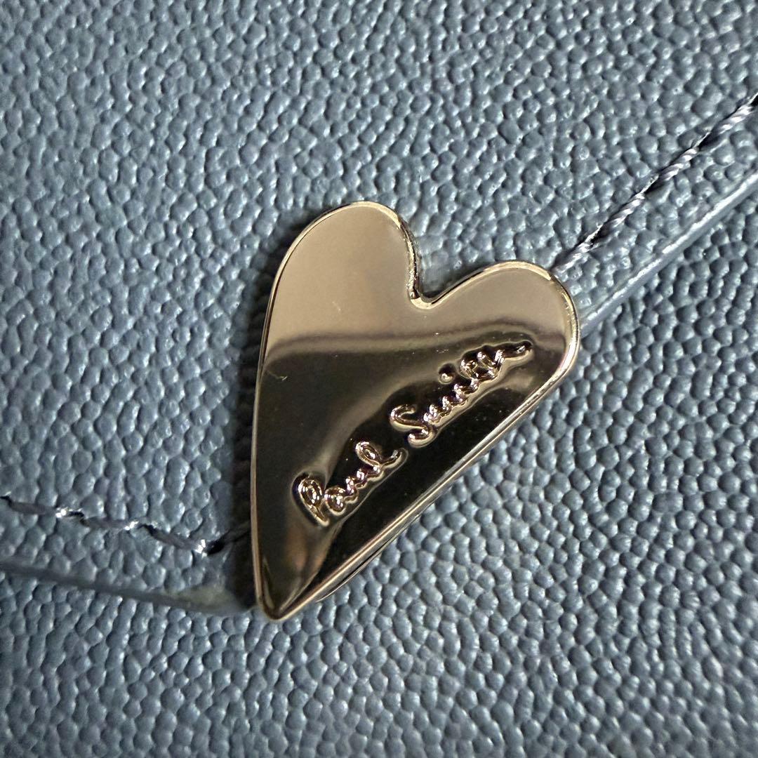 未使用 Paul Smith ポールスミス ラブレター 名刺入れ アイスグレー