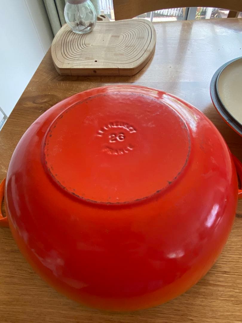 ル・クルーゼ マルミット26cm オレンジ