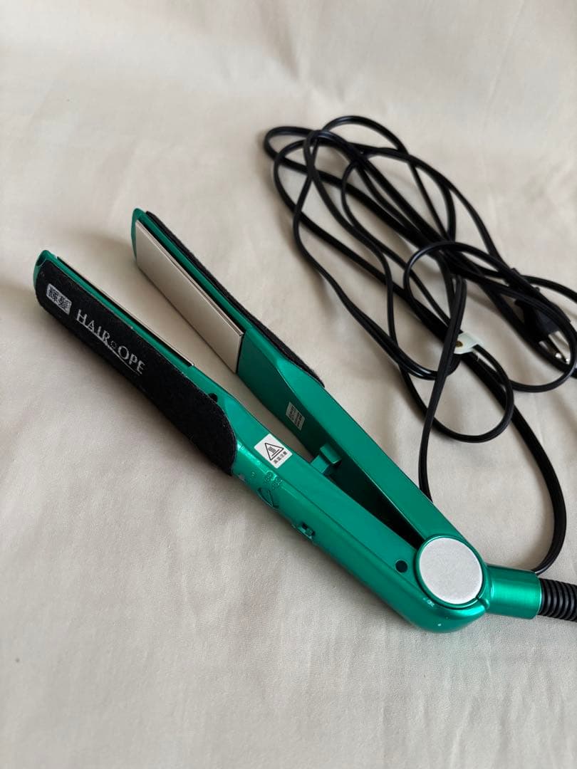 サニープレイス 輝髪 ヘアアイロン ヘアオペ MG グリーン