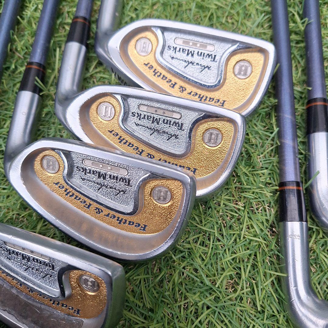本間ゴルフ…ツインマークスフェザー&フェザーアイアンセット