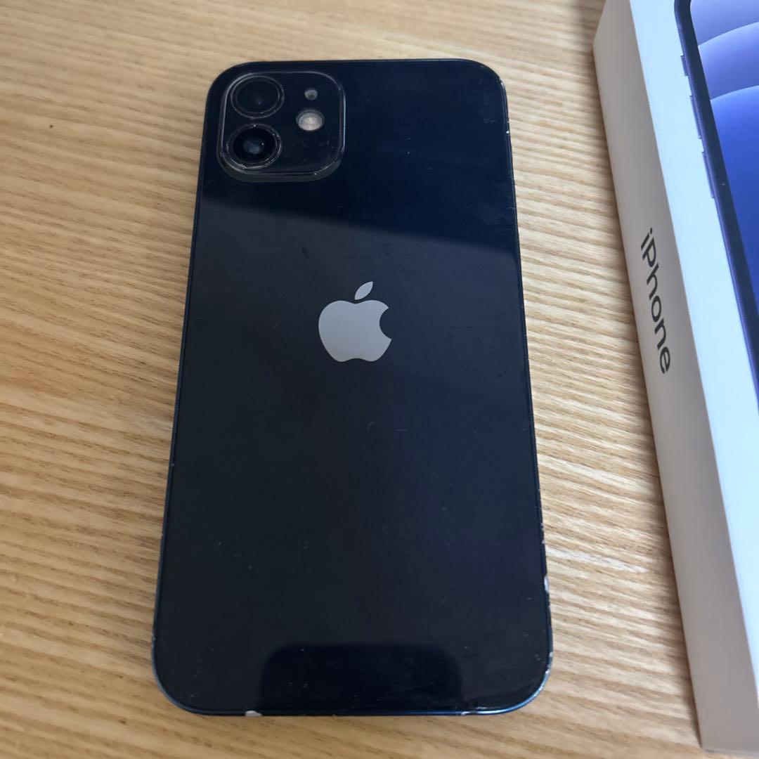 ジャンク　Apple iPhone 12 ブラック 本体
