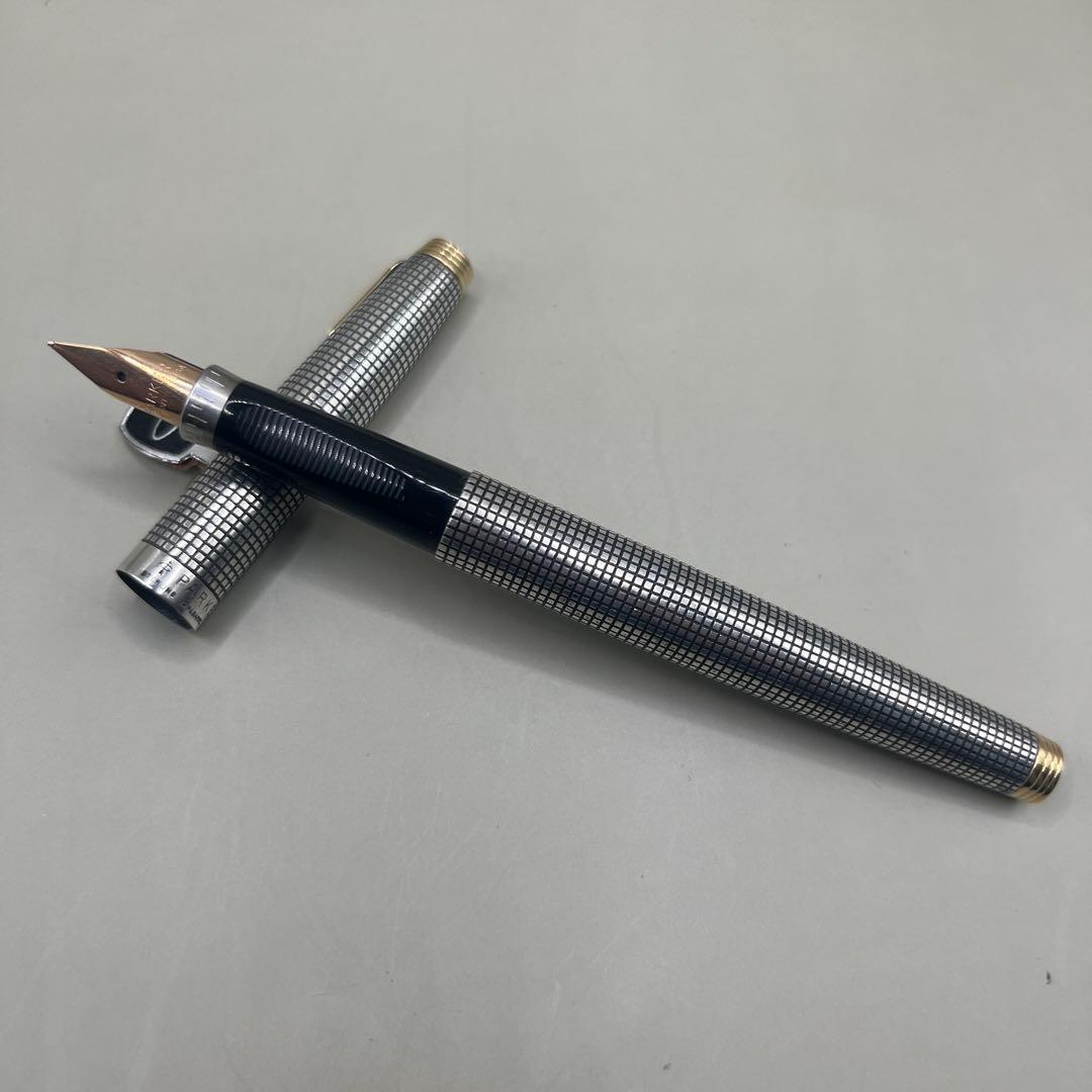 【廃盤レア】PARKER パーカー75 シズレ 万年筆・BP Silver