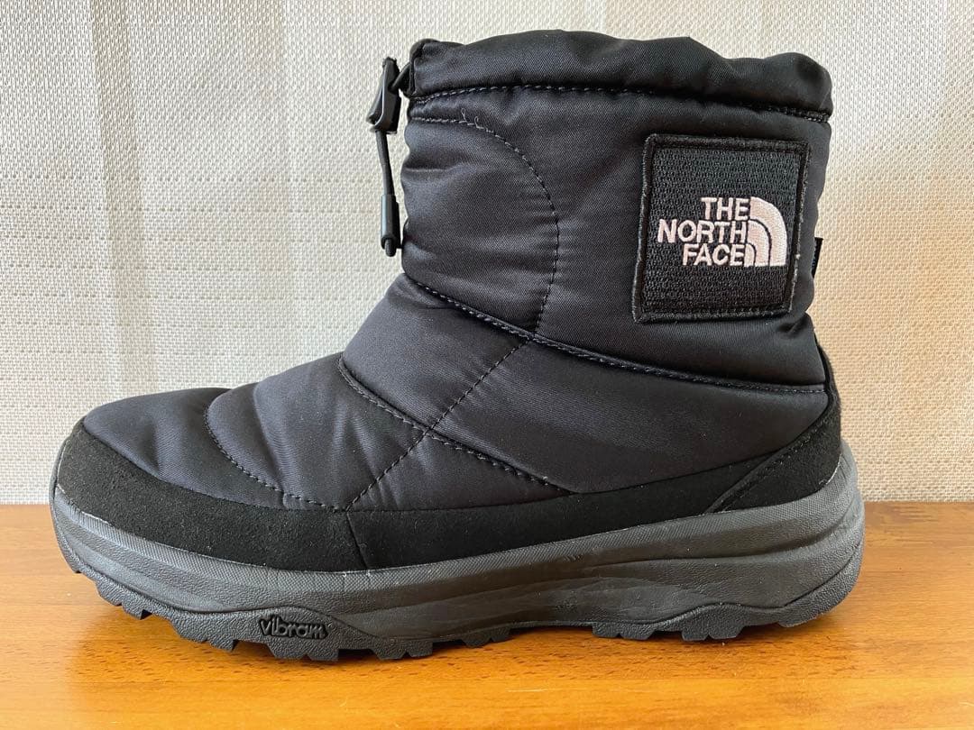 ノースフェイス ヌプシ ブーティー ウォータープルーフ ロゴ ショート 25cm