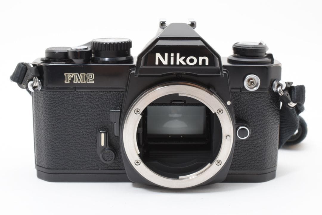 超美品 ニコン New FM2 ブラック フィルム モルト新品交換済 M833