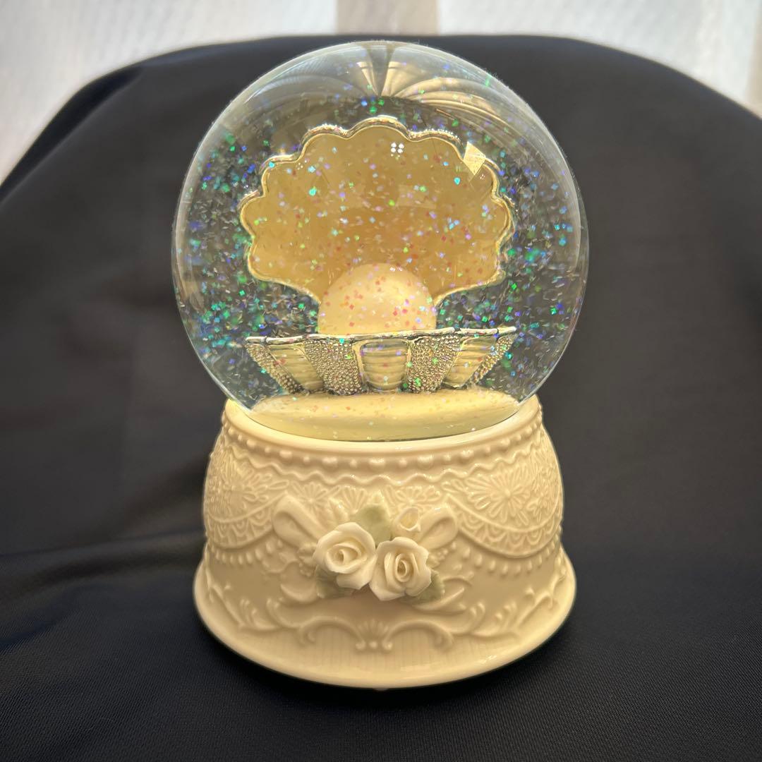 ◉本日限定◉スノードーム　オルゴール　JARLL パール
