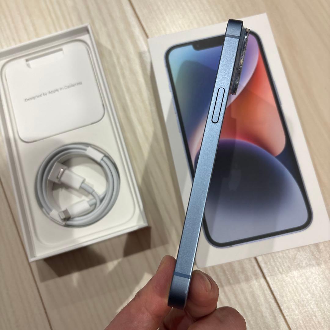 だ*）様 SIMフリーiPhone 14 ブルー 本体