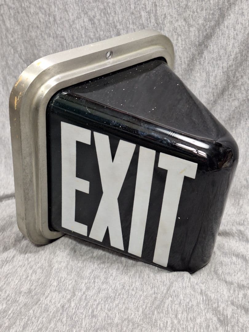 1900's アンティーク ヴィンテージ EXIT ランプ オリジナル アメリカ