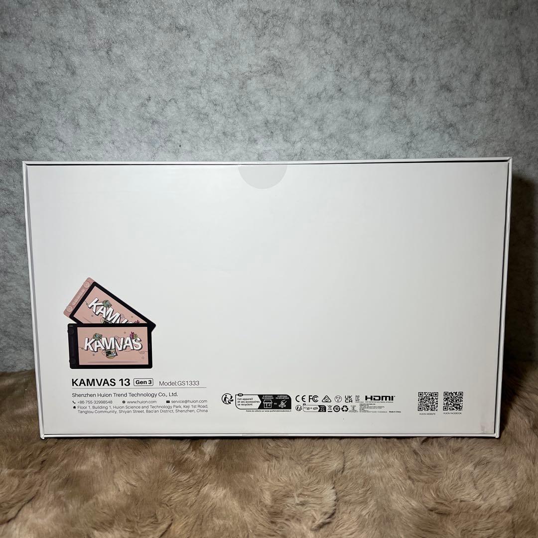 新品未開封　HUION 液タブ 液晶タブレット Kamvas 13（Gen 3）