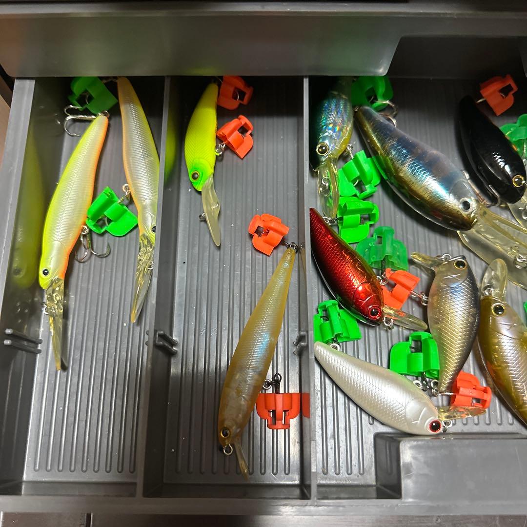 k*a様 バス釣り スピナーベイト、ハードプラグその他 BOX付き