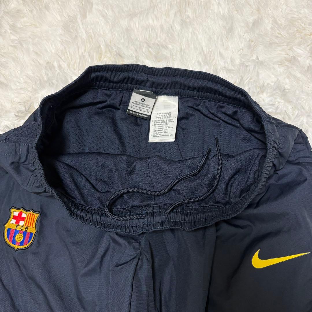 NIKEナイキ バルセロナ　上下セットアップXL ネイビー トレーニングウェア