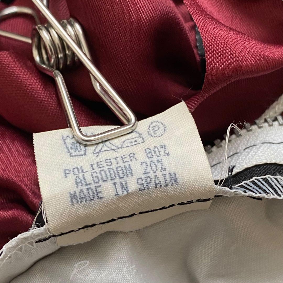 【スペイン製】高級 フラメンコ 衣装 ドレス ワンピース フリル リボン 黒 赤