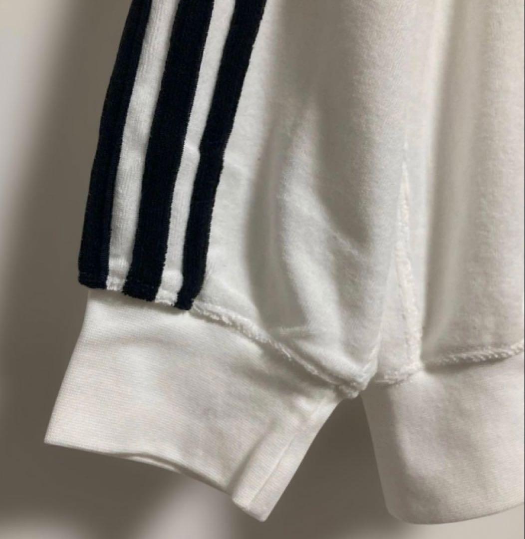 新品未使用y2k常田大希adidasジャージトラックジャケットパイル生地白色L