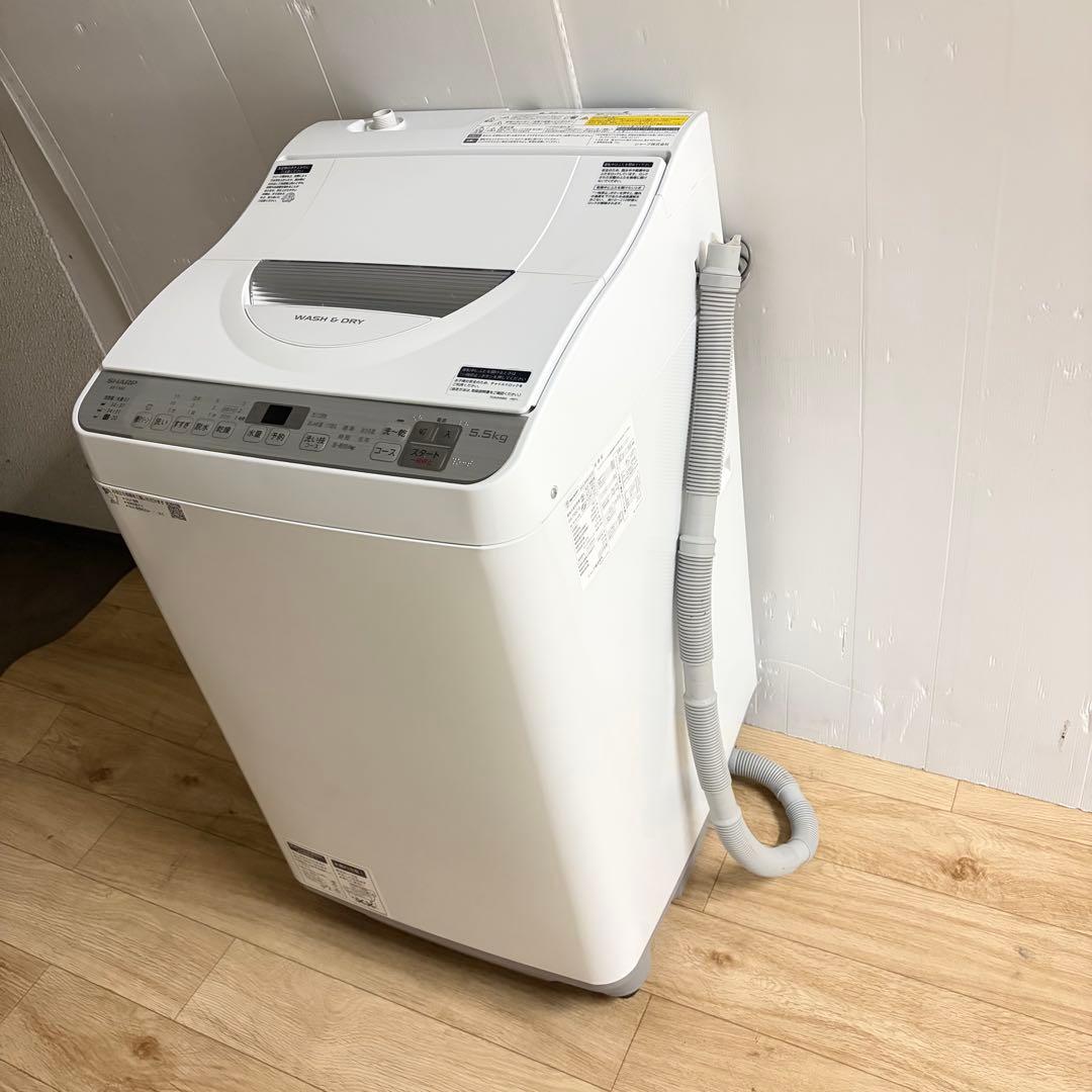 美品❗️便利で大人気の乾燥機付き縦型全自動洗濯機❗️大阪、大阪近郊配送と設置無料