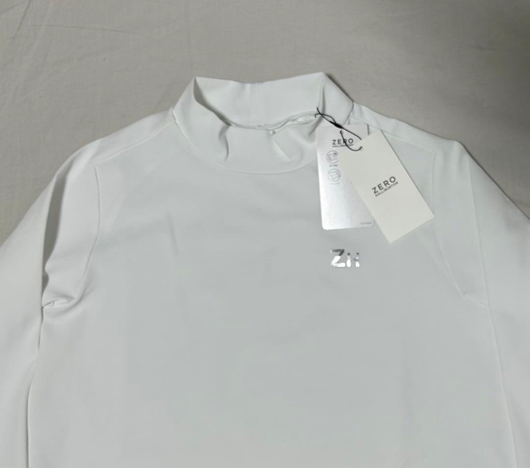 未使用品 ゼロハリバートン Aライン モックネック 長袖 女性用 Sサイズ