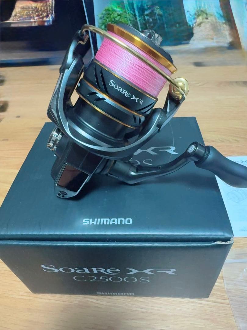 【美品】21 ソアレXR C2500S｜軽量・高感度｜アジング最強リール｜箱付