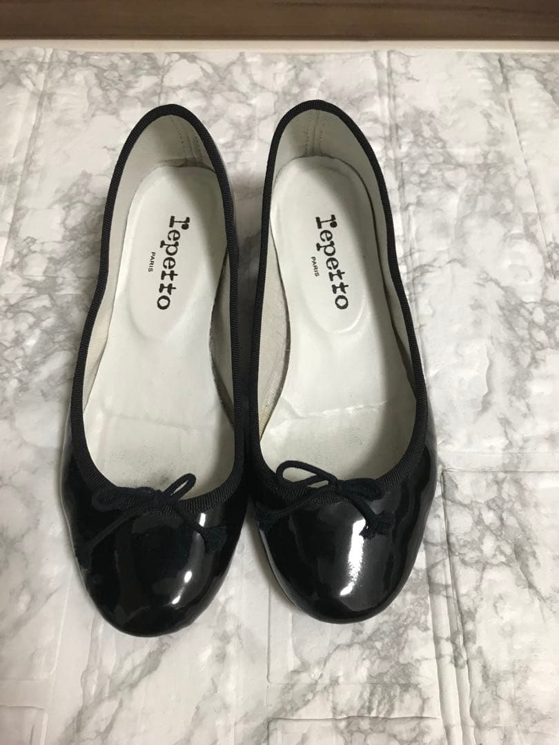 repetto Cendrillon レペット サンドリオンブラック 37サイズ