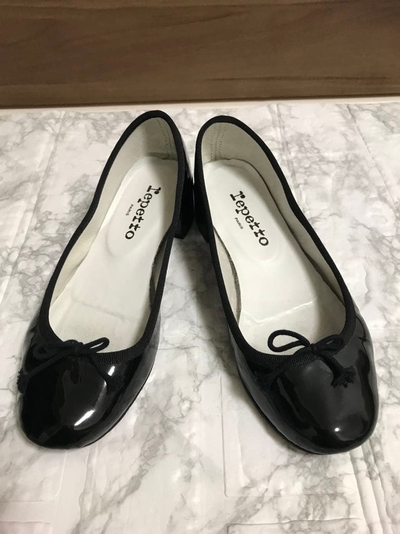 repetto Cendrillon レペット サンドリオンブラック 37サイズ