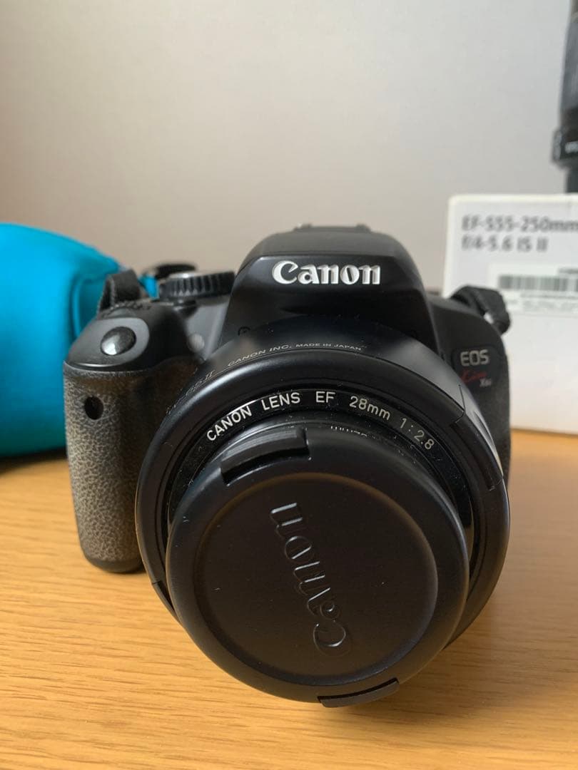 フィルムカメラ Canon EOS Kiss X6i EF28mm EF-S55-250mm