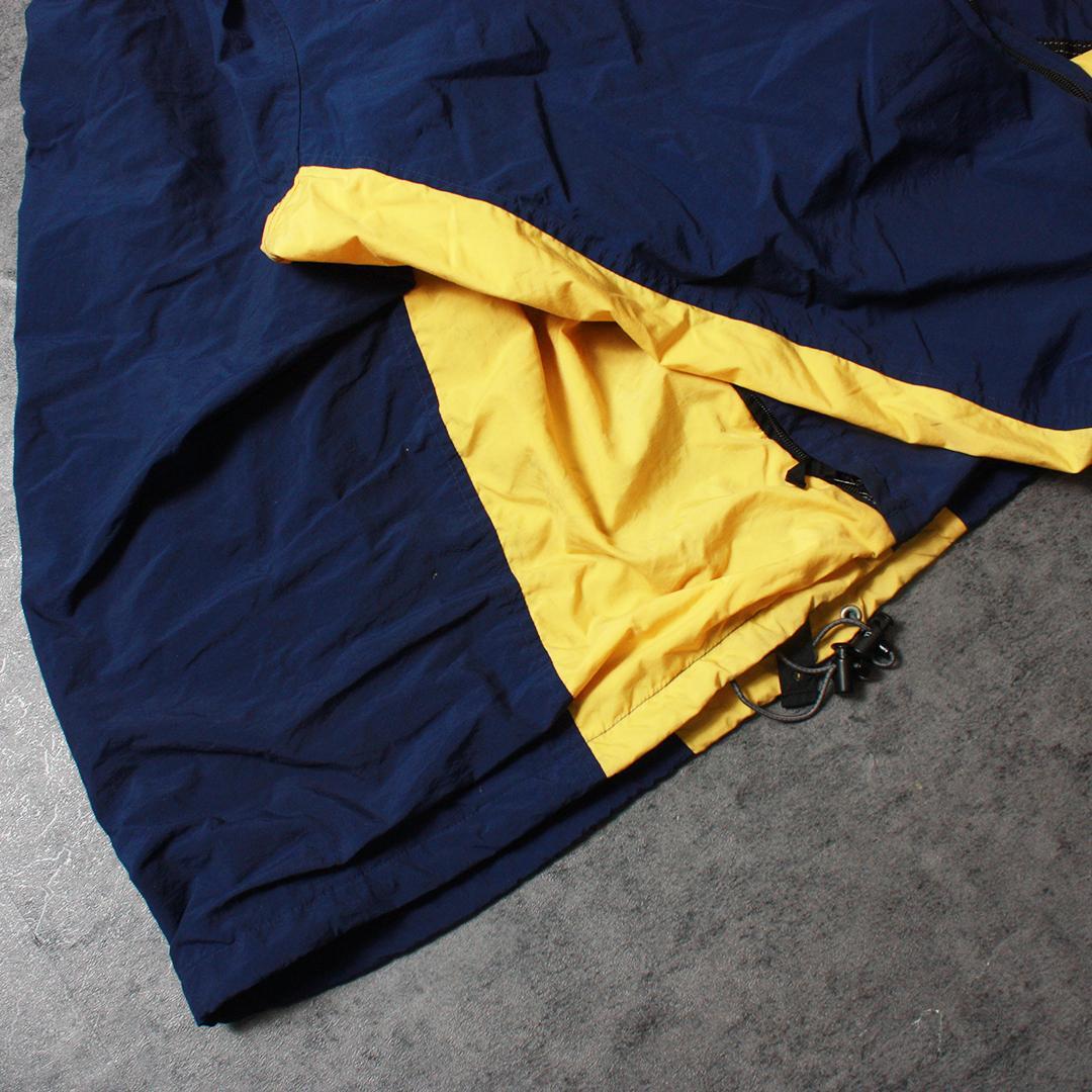 POLO SPORT ポロスポーツ ナイロンジャケット ブルー/イエロー