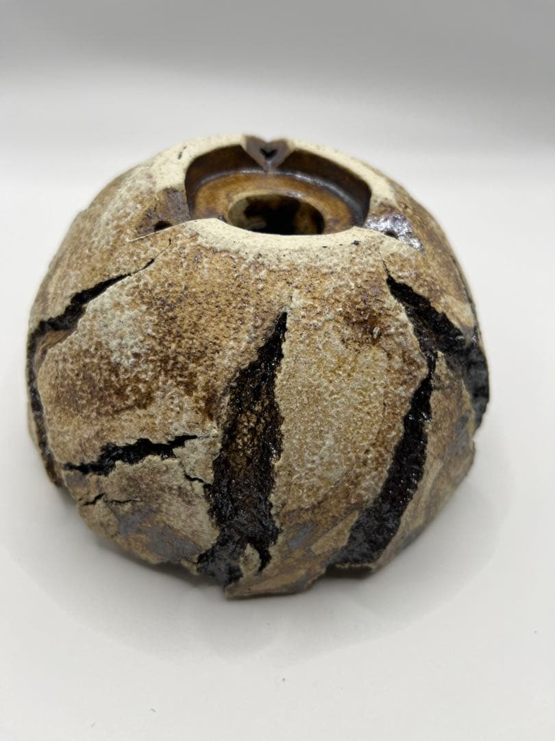 リ*ィ様 格安スタート　宮本果林さん　裂罅　れっか　陶器製植木鉢　割れ目デザイン