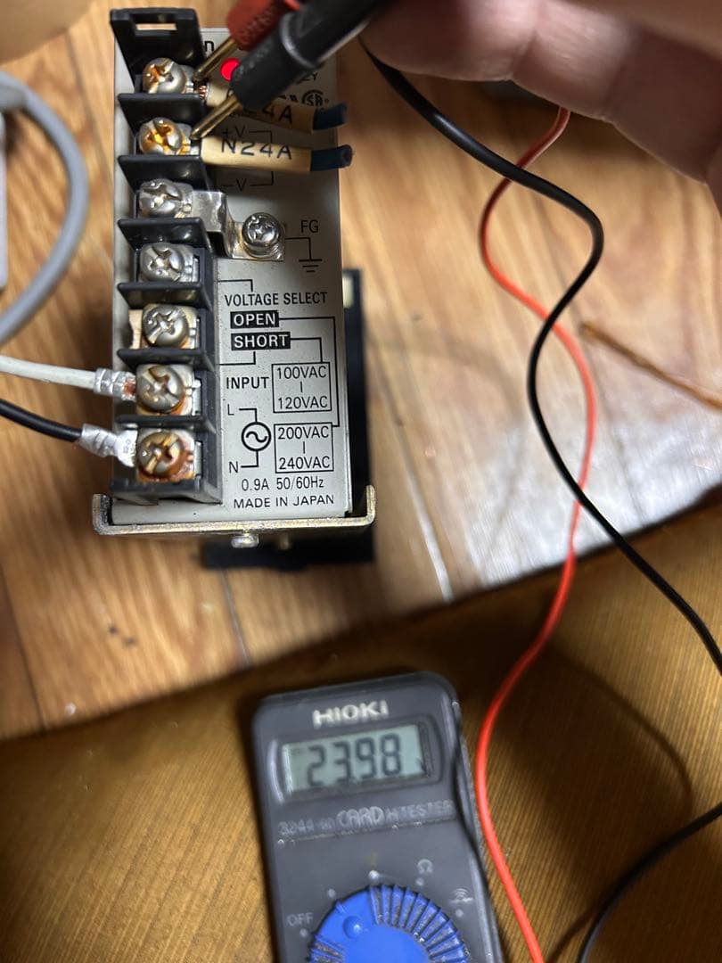5J0936 OMRON S82H-3324 スイッチング電源　動作確認　保証付